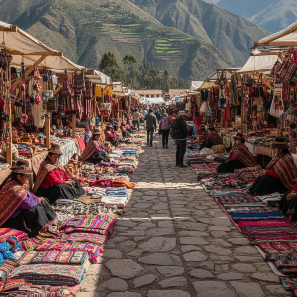 Mercados en Cusco Pisac