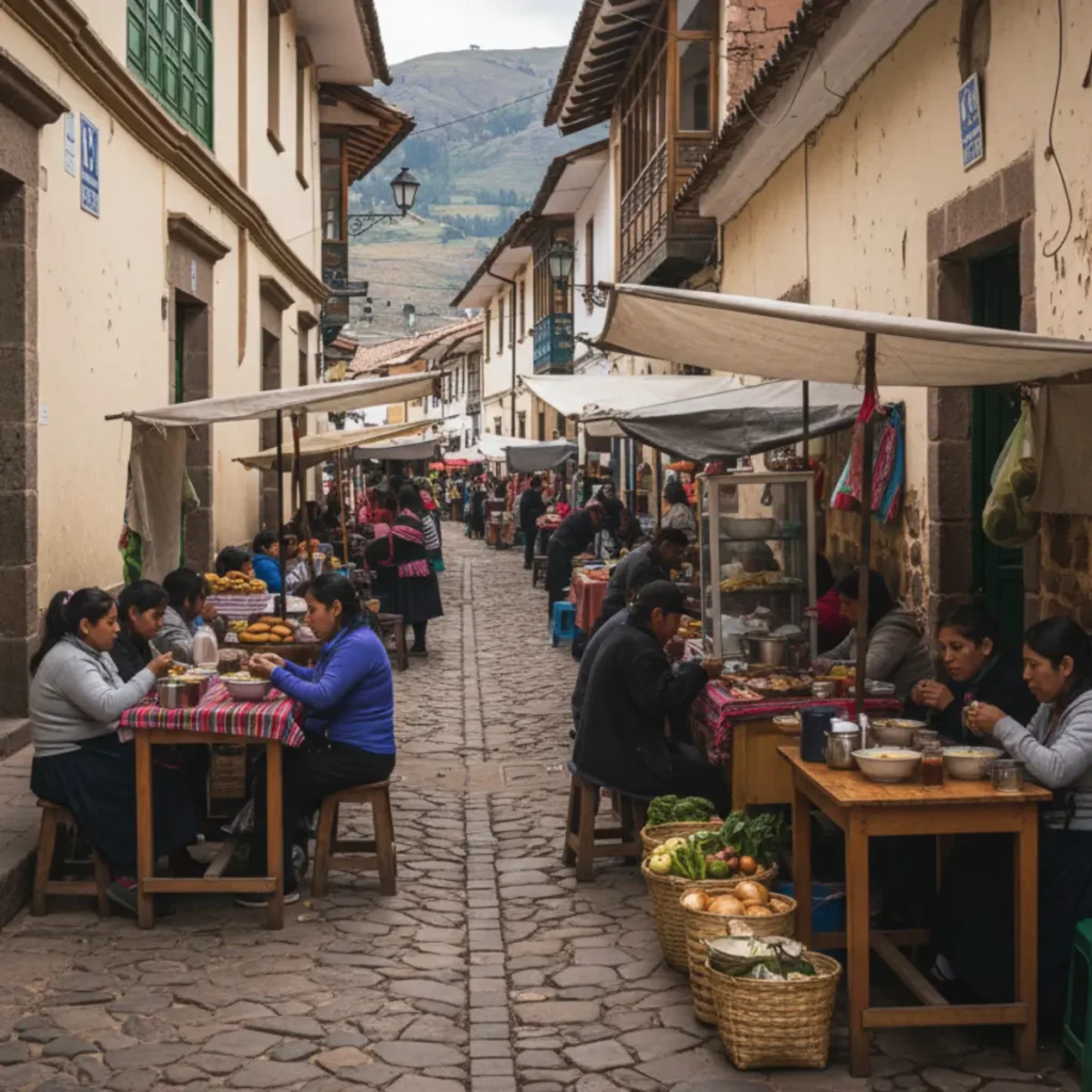 Mercados en Cusco San Blas